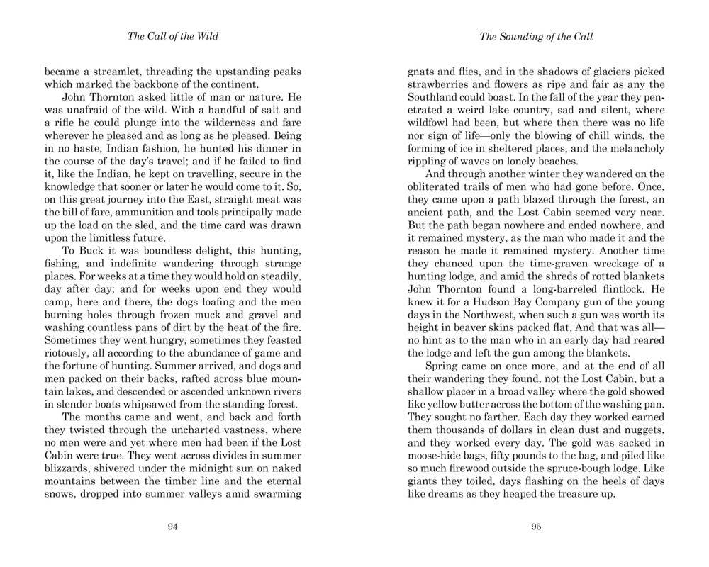 The Call of the Wild