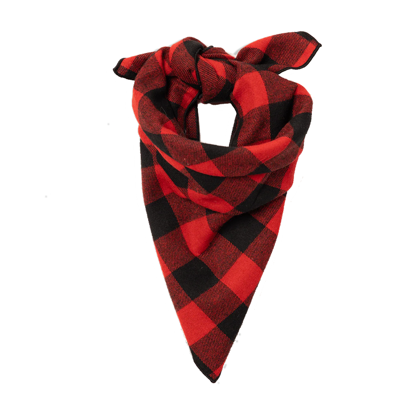 Red Buffalo Plaid Bandana