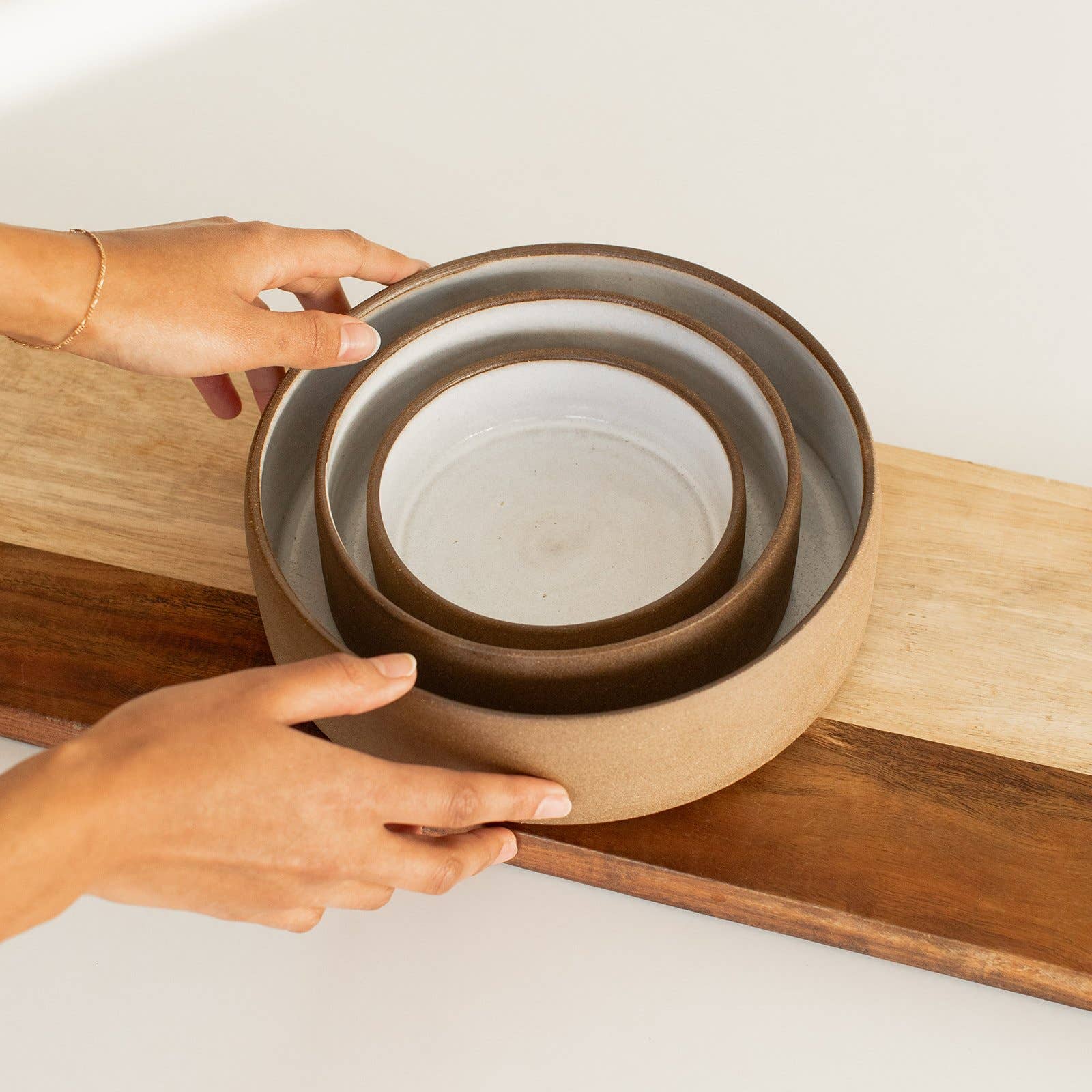 Minimalist Clay Bowls - THE BOXER