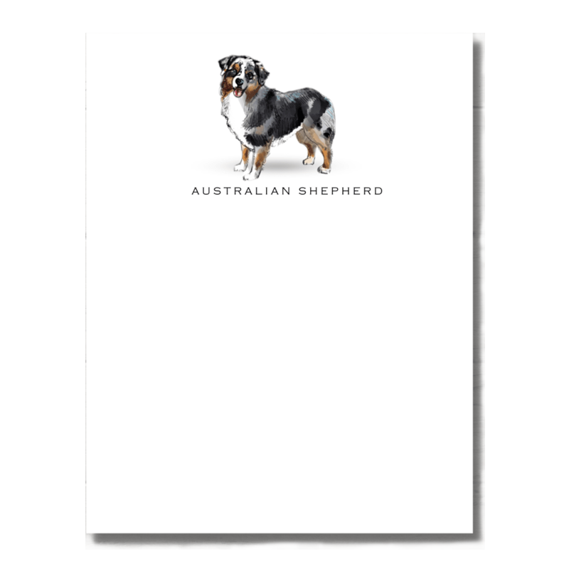 Australian Shepherd Note Cards - Set of 6