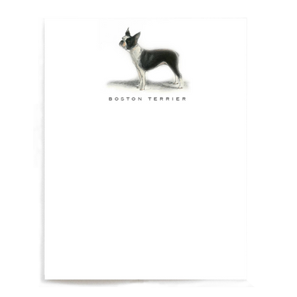 Boston Terrier Note Cards - Set of 6