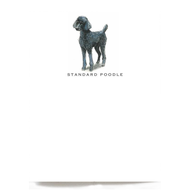 Standard Poodle Note Cards - Set of 6