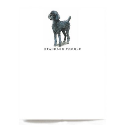 Standard Poodle Note Cards - Set of 6