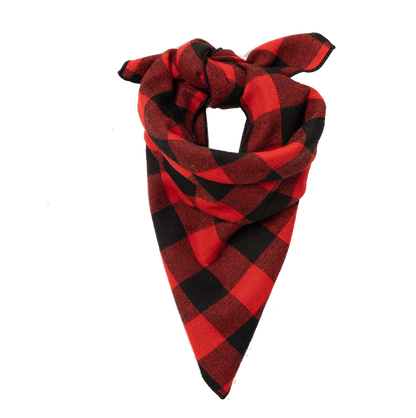 Red Buffalo Plaid Bandana