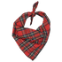 Red Plaid Bandana