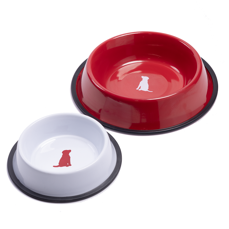 Stainless Steel No-Skid Bowl