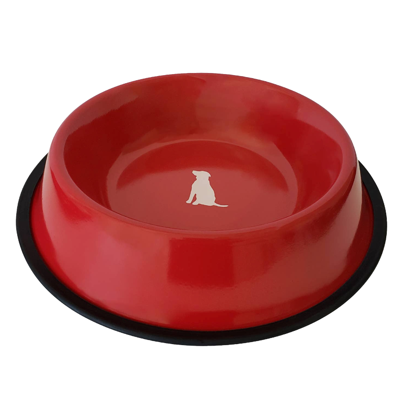 Stainless Steel No-Skid Bowl