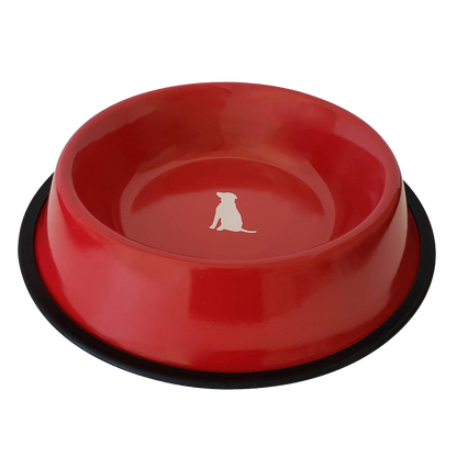 Stainless Steel No-Skid Bowl