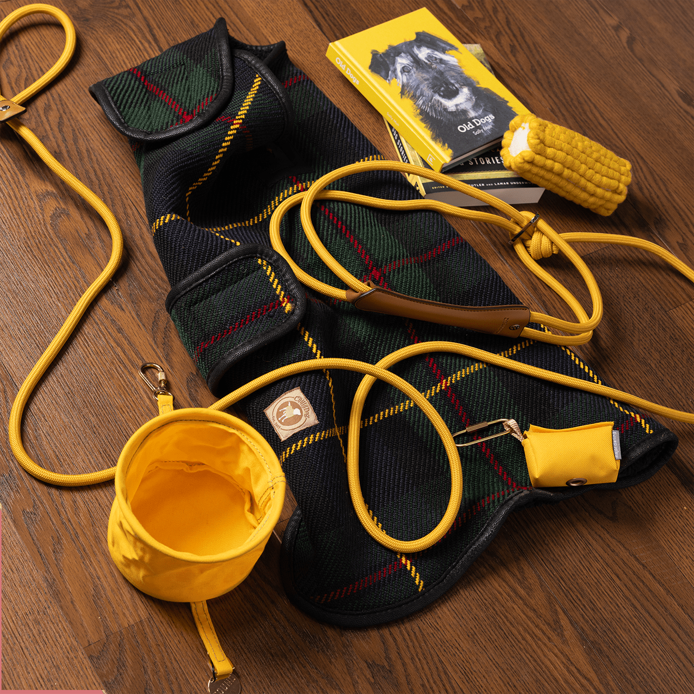 Boiled Wool Corn Squeaker Toy - THE BOXER