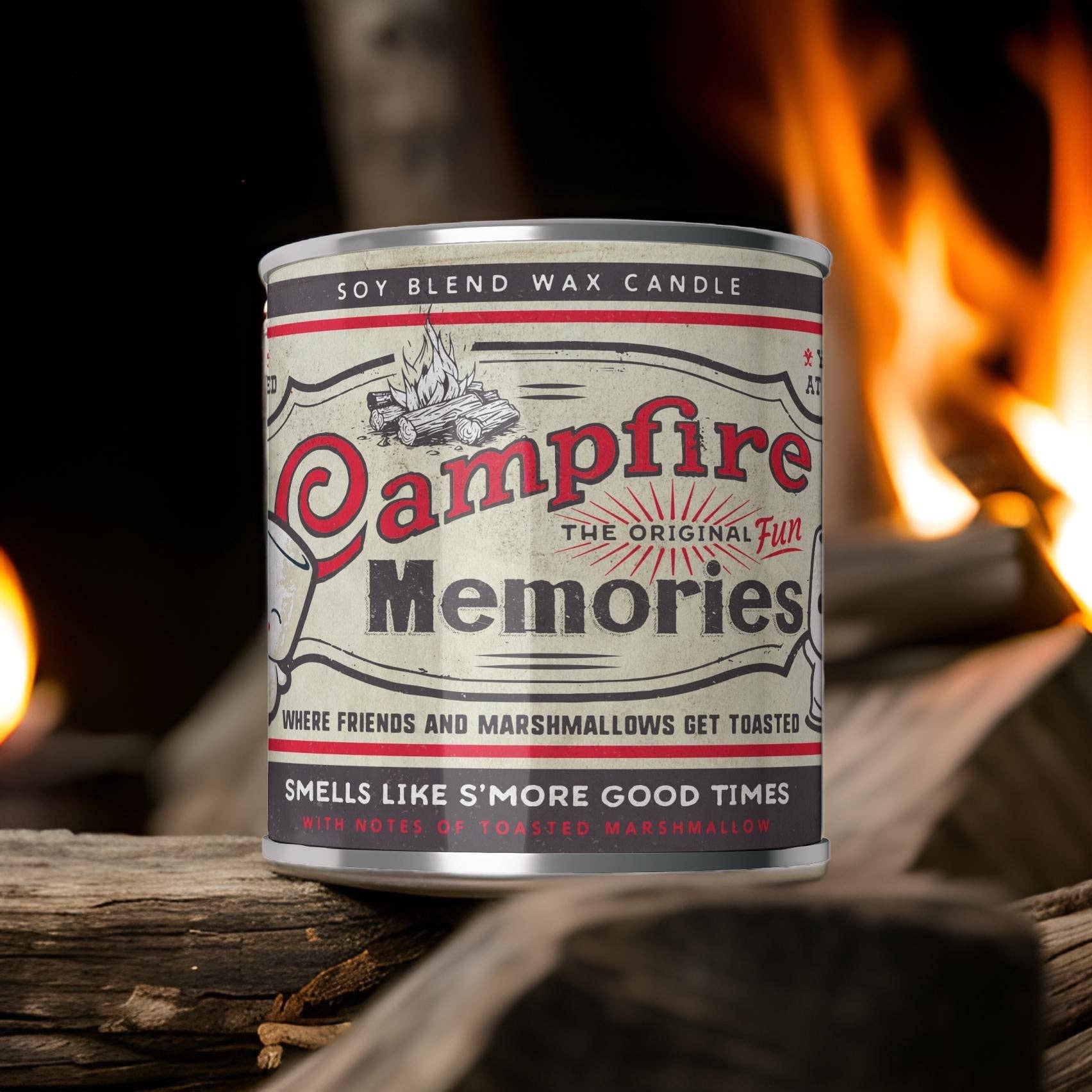 Campfire Memories 16oz. Candle - THE BOXER