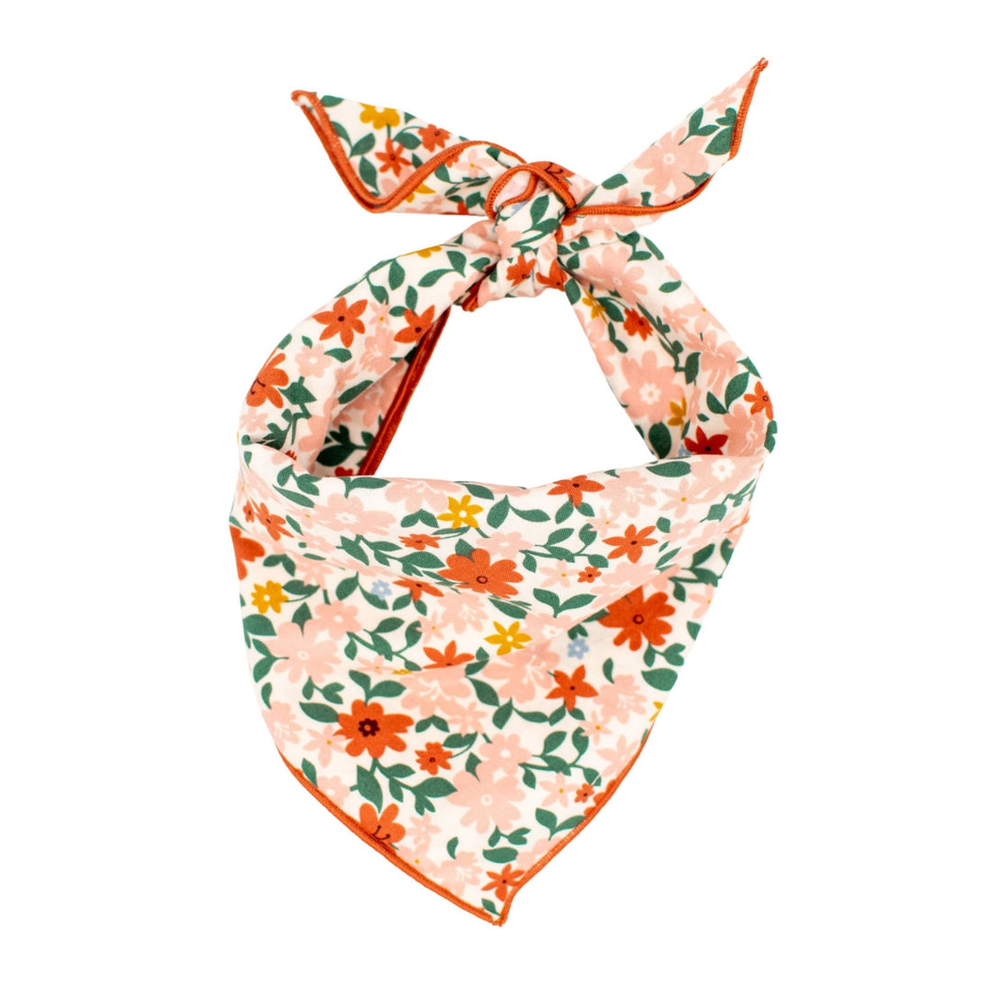Cottage Floral Dog Bandana handmade by The Oxford Dog - THE BOXER