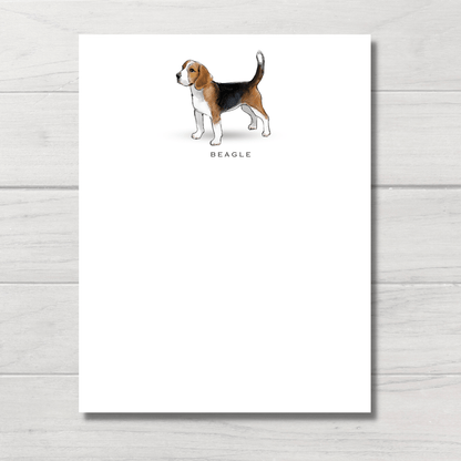 Dog Note Cards | Beagle | Set of 6 - THE BOXER