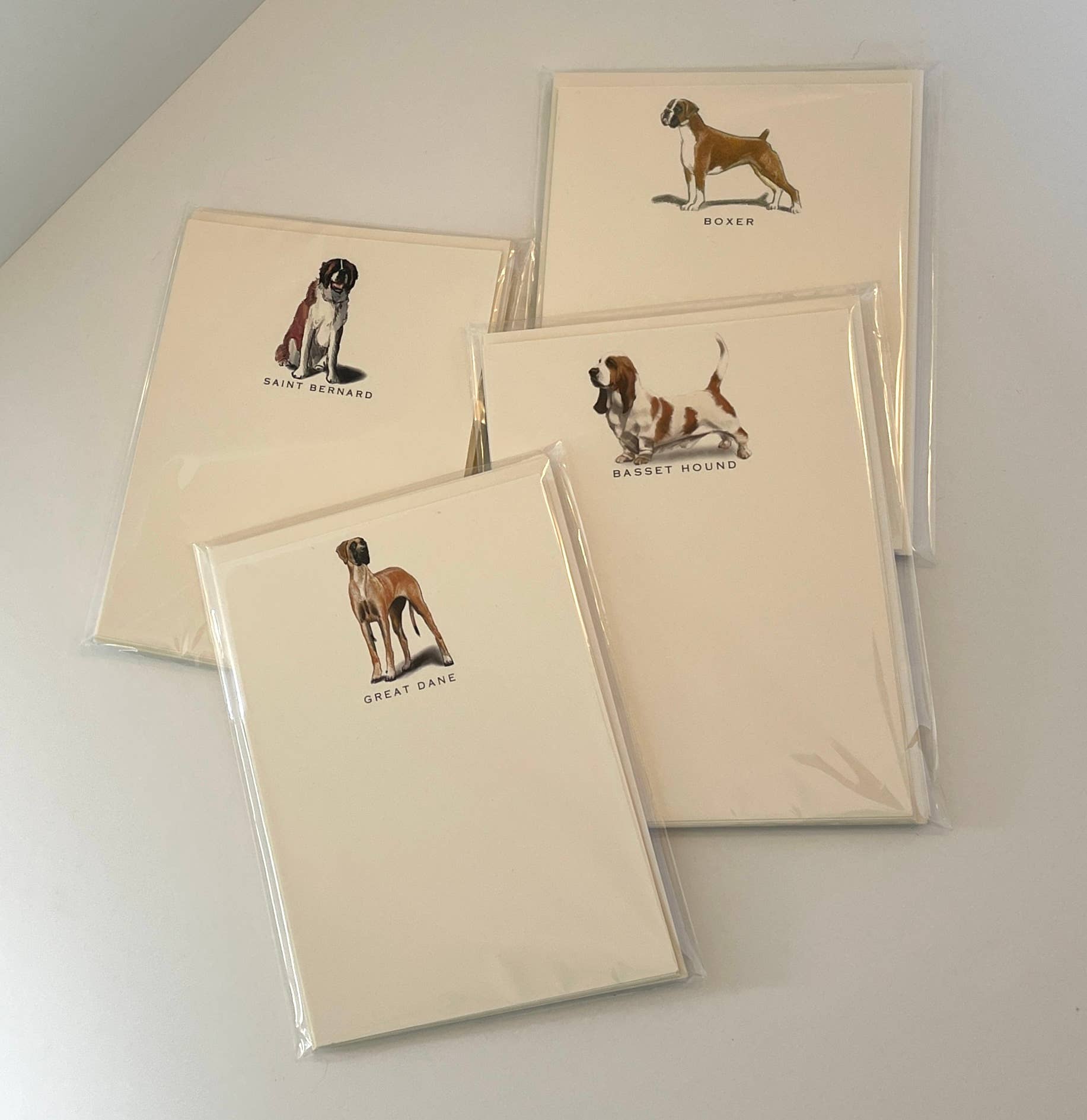 Dog Note Cards | Labrador (Yellow) | Set of 6 - THE BOXER