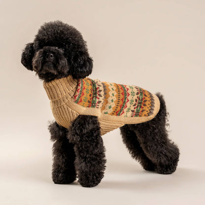 Fair Isle Finn Alpaca Sweater - THE BOXER