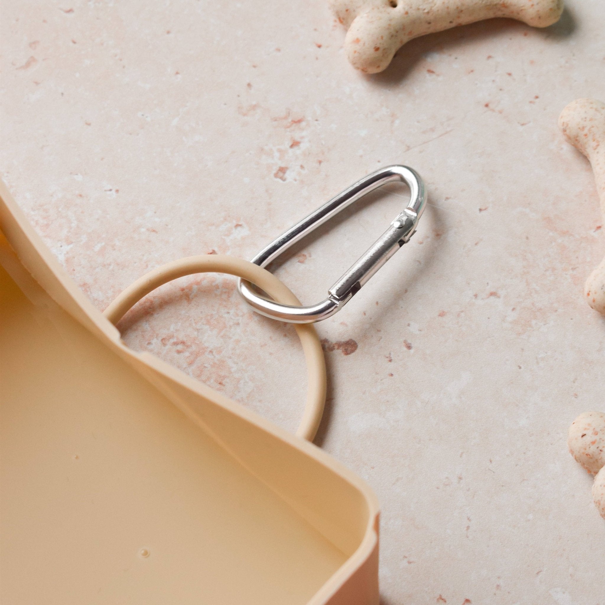 Foldable Travel Bowl - Beige - THE BOXER