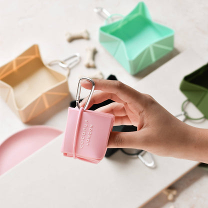 Foldable Travel Bowl - Pink - THE BOXER