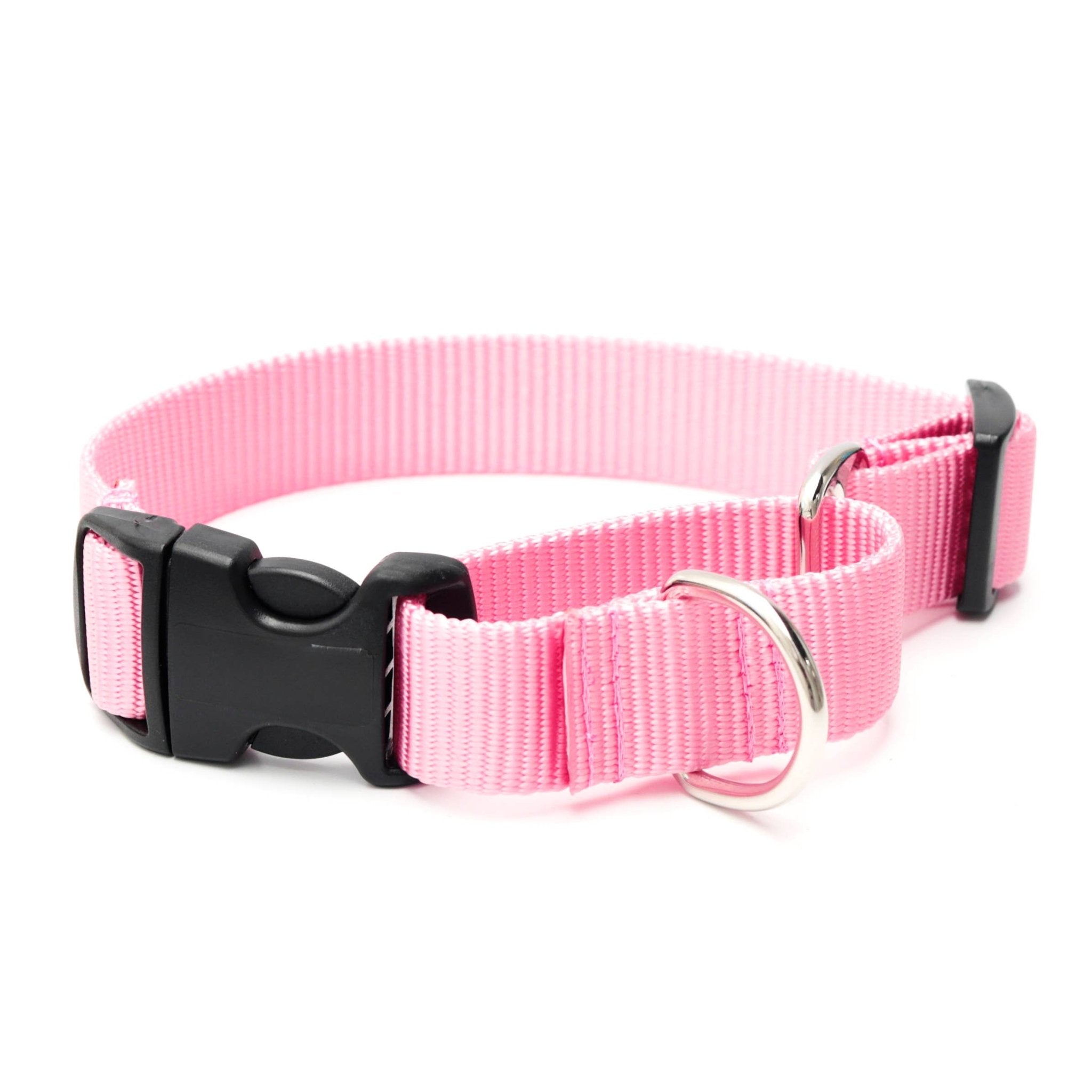 Nylon Martingale Loop Dog Collars Quick Release Buckle - THE BOXER