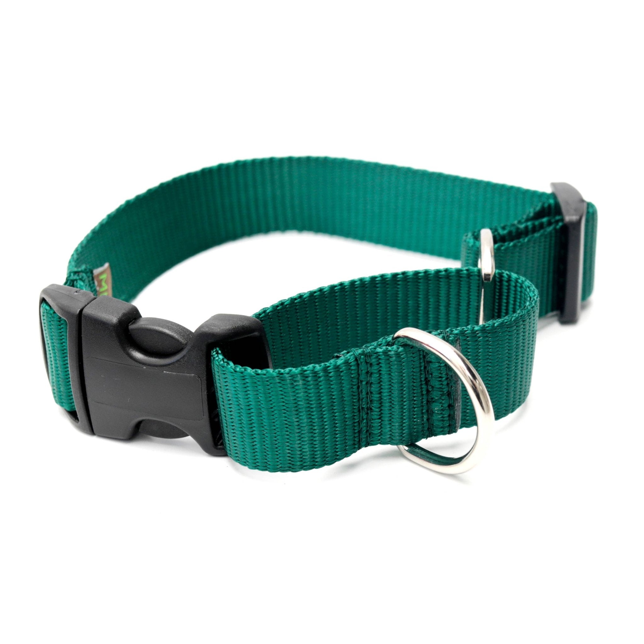 Nylon Martingale Loop Dog Collars Quick Release Buckle - THE BOXER