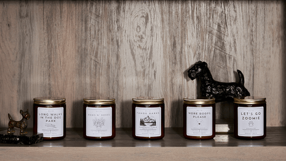 Paws N Roses - 4/8/16 oz Soy Candle - THE BOXER