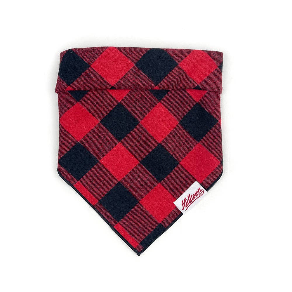 Red Buffalo Plaid Bandana - THE BOXER