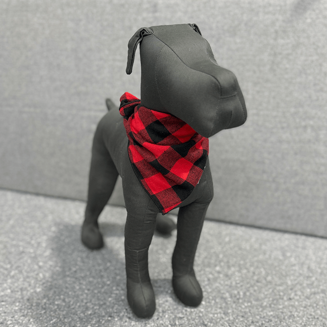 Red Buffalo Plaid Bandana - THE BOXER